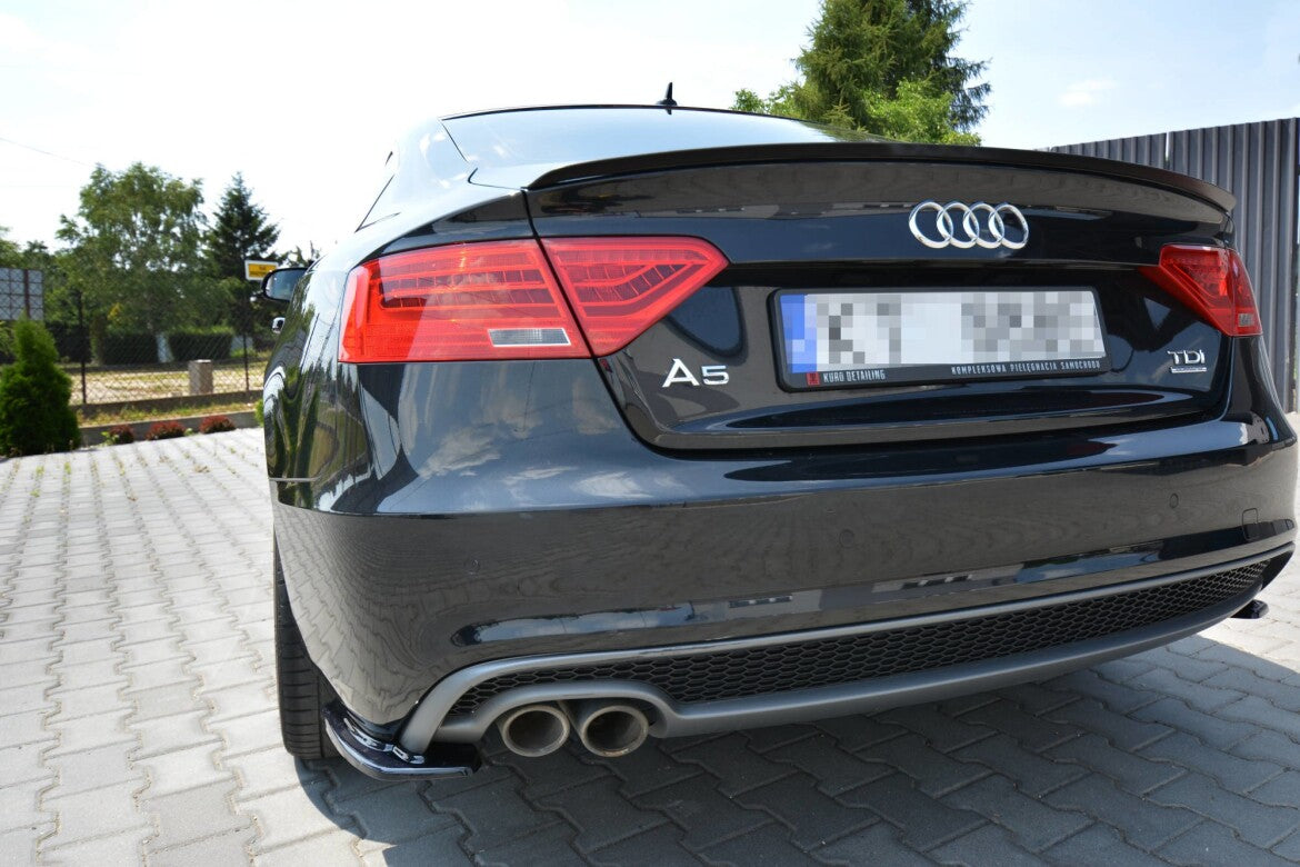 Heckspoiler Lippe passend für Audi A5 Sportback S-Line 8T FL schwarz Hochglanz