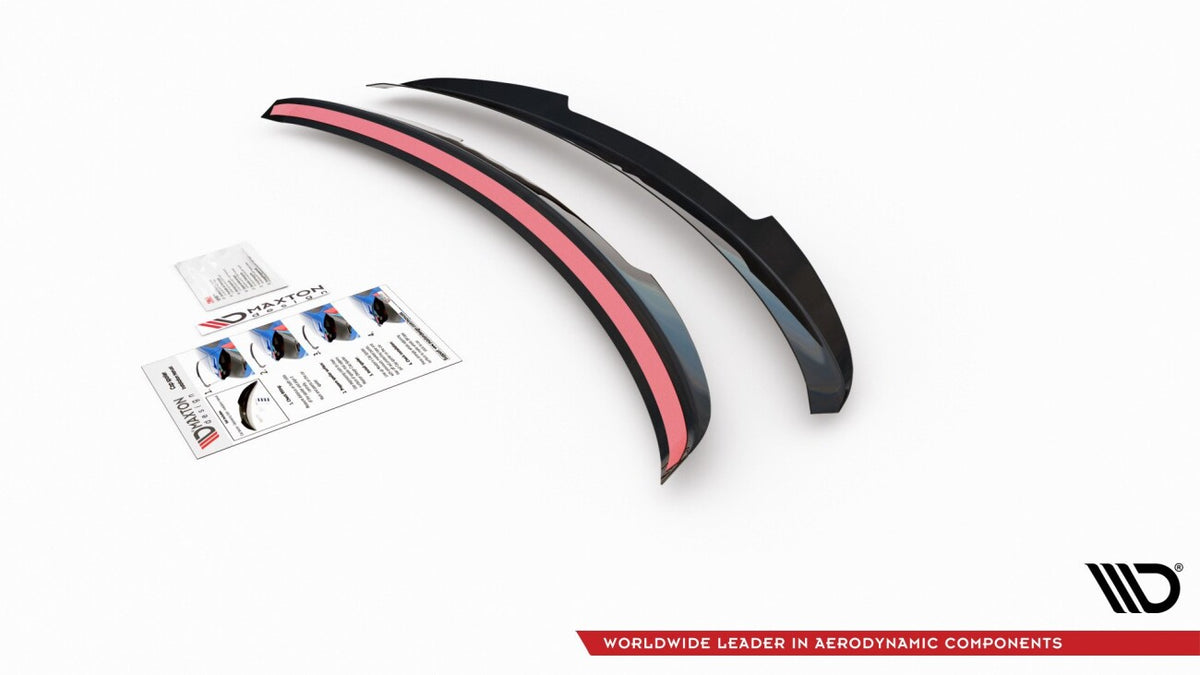 Heckspoiler Lippe passend für Audi A6 Avant / A6 Allroad / A6 S-Line Avant / S6 Avant C8 / C8 FL schwarz Hochglanz