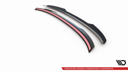 Heckspoiler Lippe passend für Audi A6 Limousine C8 / C8 FL schwarz Hochglanz