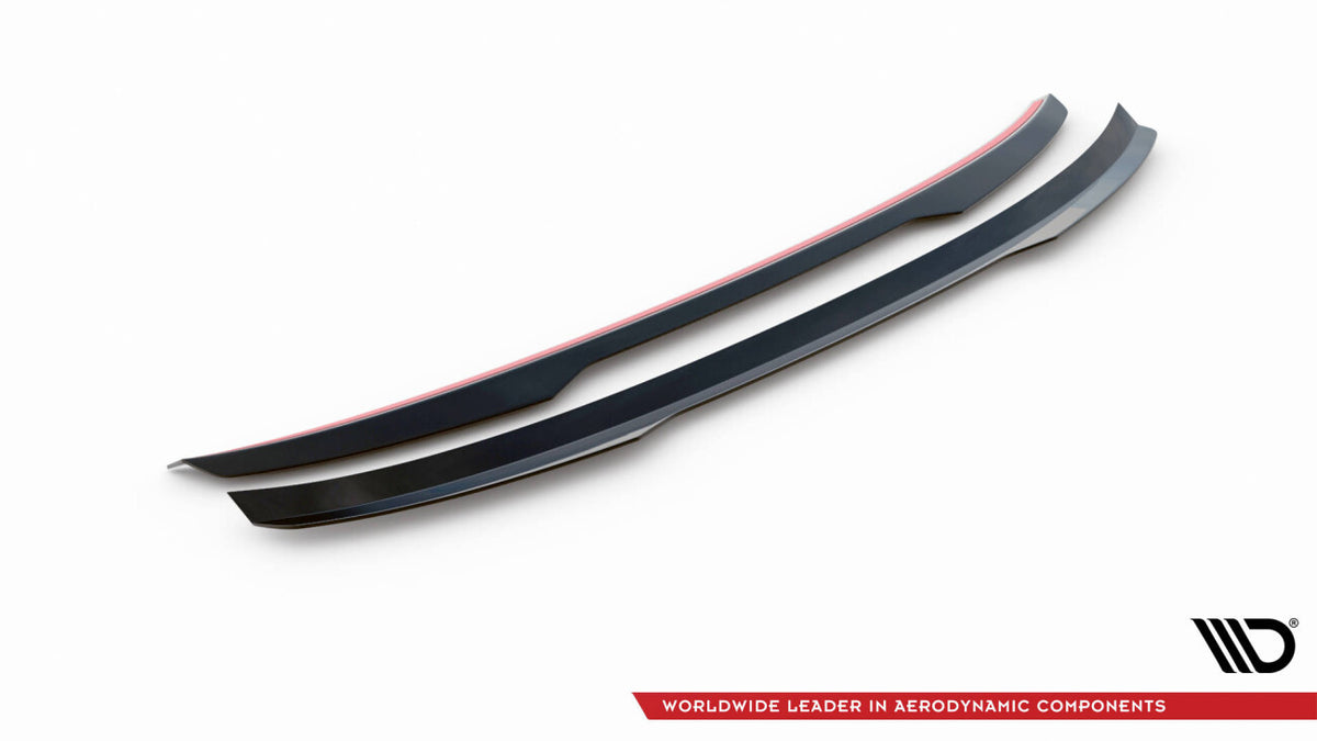 Heckspoiler Lippe passend für Audi A6 Limousine C8 / C8 FL schwarz Hochglanz