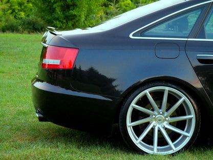 Heckspoiler Lippe passend für Audi A6 S-line C6 Limousine schwarz Hochglanz