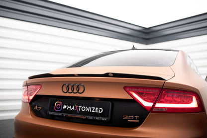 Heckspoiler Lippe passend für Audi A7 C7 schwarz Hochglanz