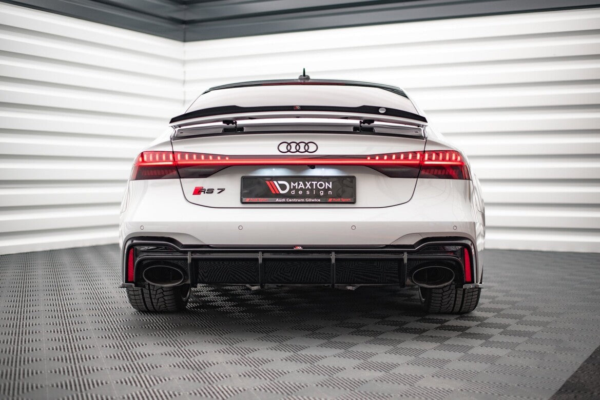 Heckspoiler Lippe passend für Audi A7 C8 / C8 S-Line / S7 C8 / RS7 C8 schwarz Hochglanz