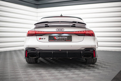 Heckspoiler Lippe passend für Audi A7 C8 / C8 S-Line / S7 C8 / RS7 C8 schwarz Hochglanz