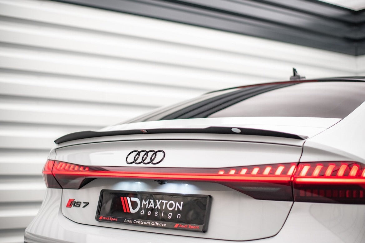 Heckspoiler Lippe passend für Audi A7 C8 / C8 S-Line / S7 C8 / RS7 C8 schwarz Hochglanz