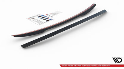 Heckspoiler Lippe passend für Audi A7 C8 / C8 S-Line / S7 C8 / RS7 C8 schwarz Hochglanz