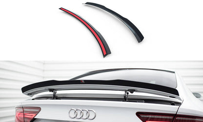 Heckspoiler Lippe passend für Audi A7 / S7 / A7 S-Line C7 / C7 FL schwarz Hochglanz