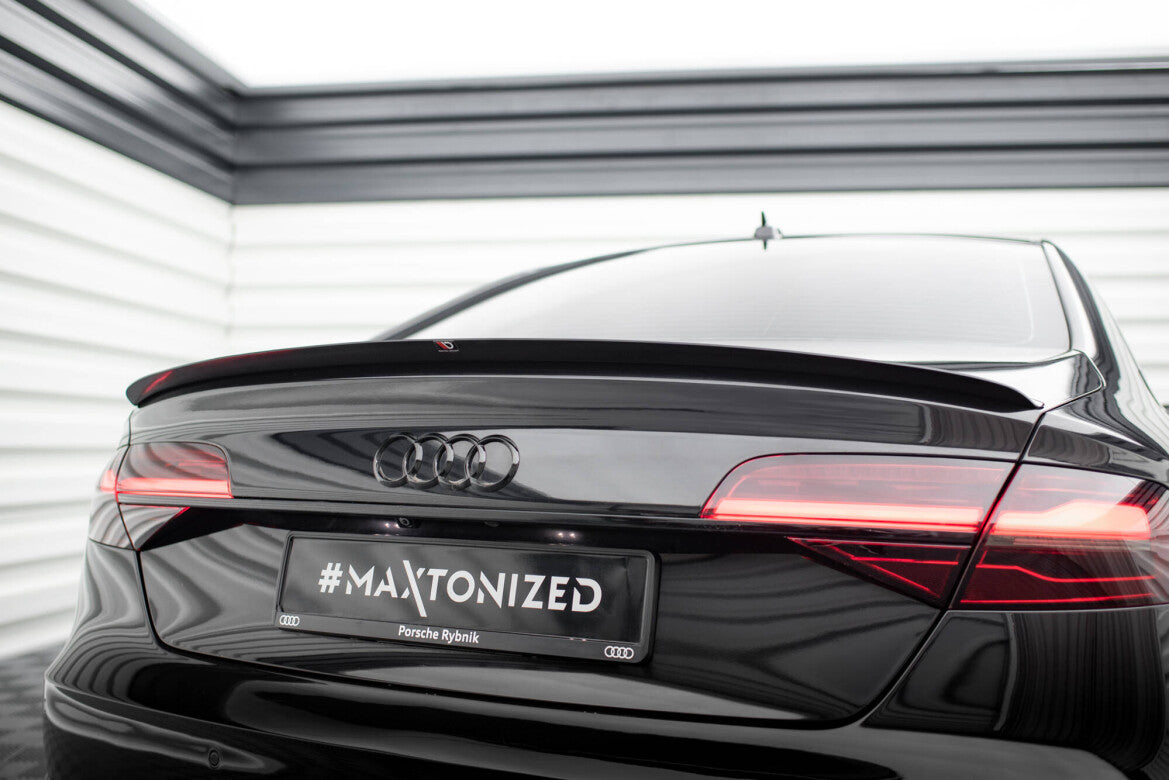Heckspoiler Lippe passend für Audi A8 D4 schwarz Hochglanz