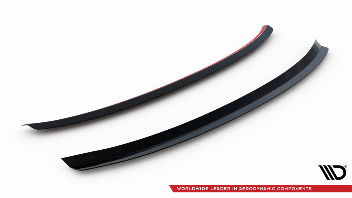 Heckspoiler Lippe passend für Audi A8 D4 schwarz Hochglanz