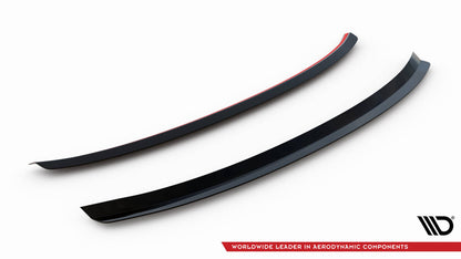 Heckspoiler Lippe passend für Audi A8 D4 schwarz Hochglanz