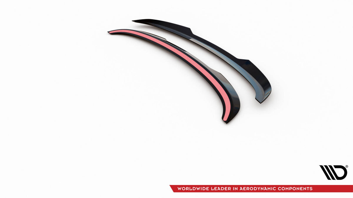 Heckspoiler Lippe passend für Audi e-Tron GT / RS GT RS Mk1 schwarz Hochglanz