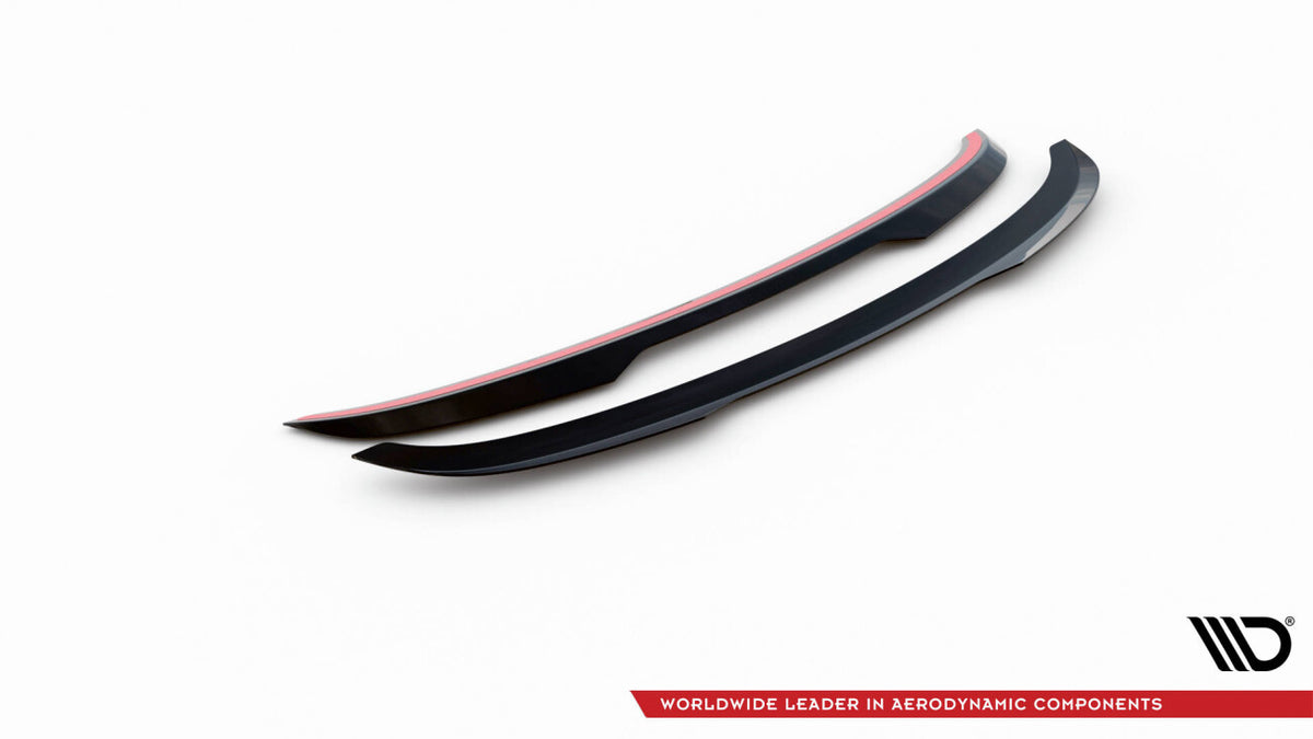Heckspoiler Lippe passend für Audi e-Tron GT / RS GT RS Mk1 schwarz Hochglanz