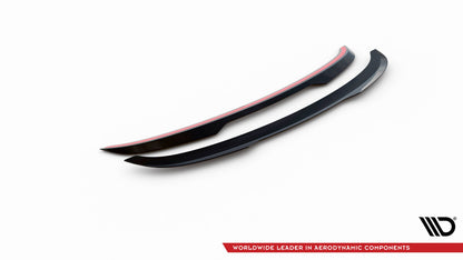 Heckspoiler Lippe passend für Audi e-Tron GT / RS GT RS Mk1 schwarz Hochglanz