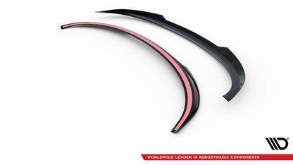 Heckspoiler Lippe passend für Audi Q4 e-tron Sportback Mk1 schwarz Hochglanz