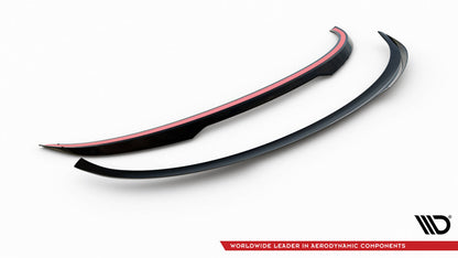 Heckspoiler Lippe passend für Audi Q4 e-tron Sportback Mk1 schwarz Hochglanz