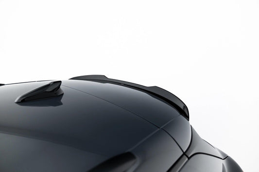 Heckspoiler Lippe passend für Audi Q6 e-tron Standard / S-Line / SQ6 e-tron SUV Mk1 schwarz Hochglanz
