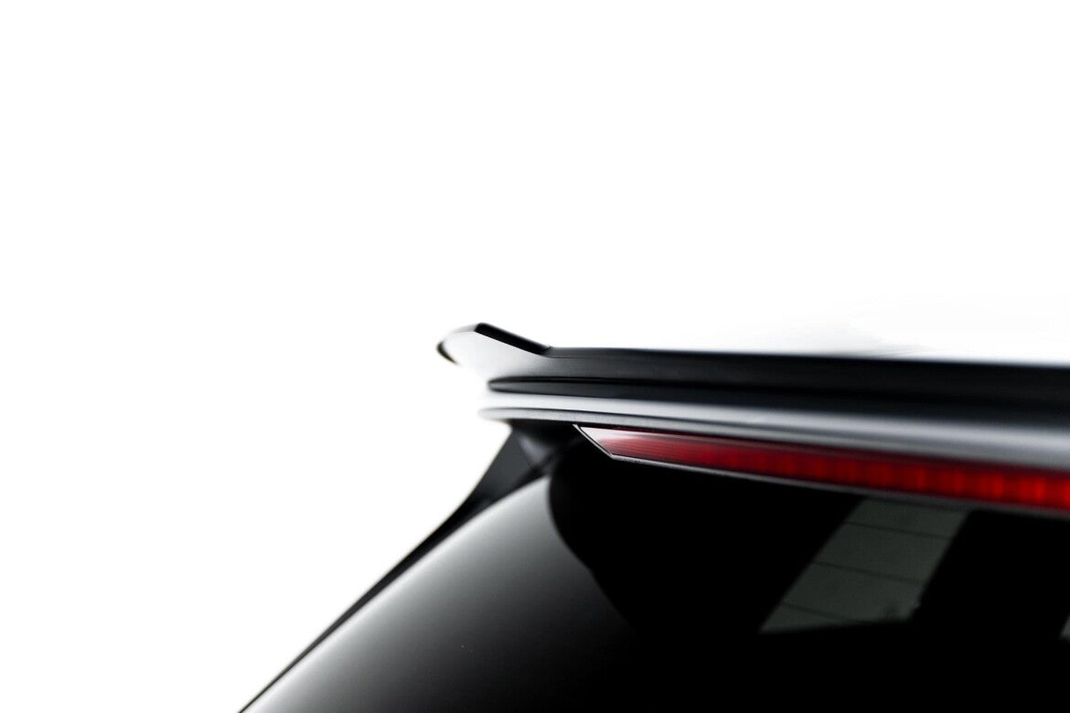 Heckspoiler Lippe passend für Audi Q6 e-tron Standard / S-Line / SQ6 e-tron SUV Mk1 schwarz Hochglanz