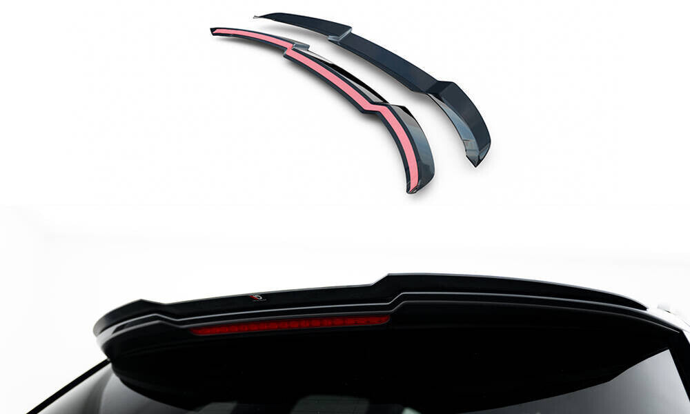 Heckspoiler Lippe passend für Audi Q7 S-Line / SQ7 Mk2 FL 2 schwarz Hochglanz