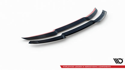Heckspoiler Lippe passend für Audi Q7 S-Line / SQ7 Mk2 FL 2 schwarz Hochglanz