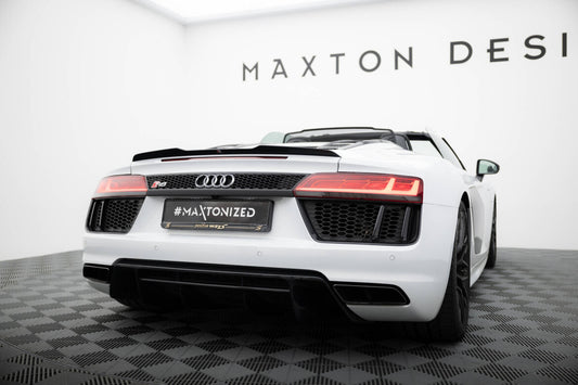 Heckspoiler Lippe passend für Audi R8 Spyder Mk2 schwarz Hochglanz