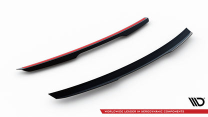 Heckspoiler Lippe passend für Audi R8 Spyder Mk2 schwarz Hochglanz