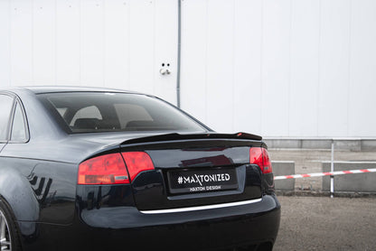 Heckspoiler Lippe passend für Audi RS4 Limousine B7 schwarz Hochglanz