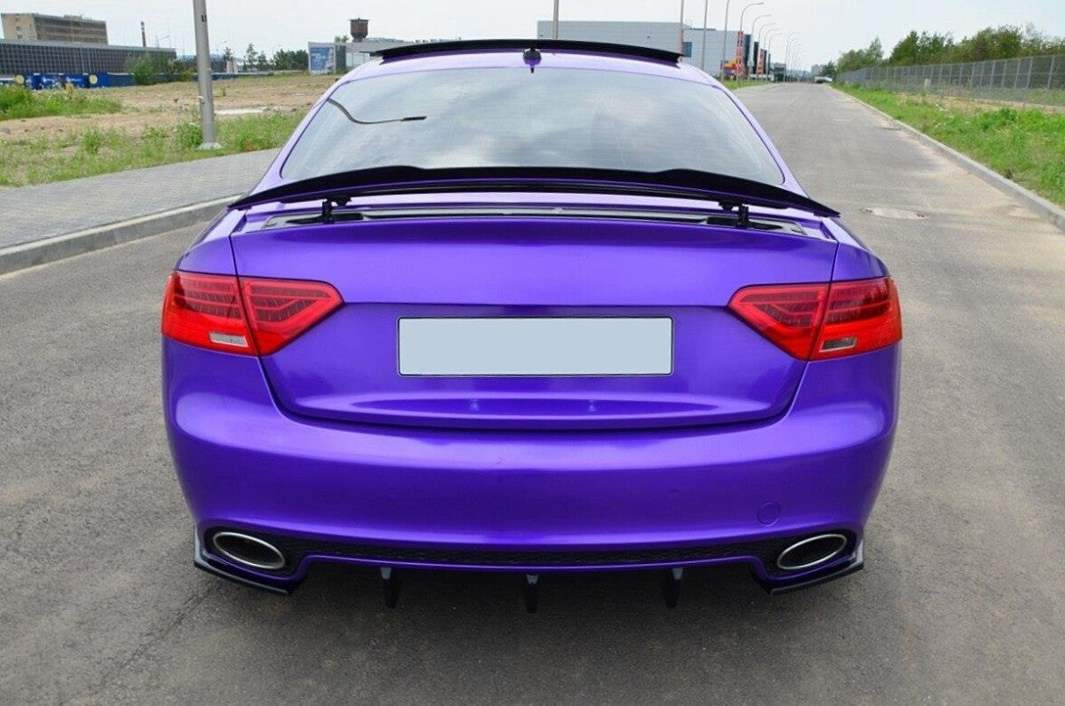 Heckspoiler Lippe passend für Audi RS5 Mk1 8T FL schwarz Hochglanz