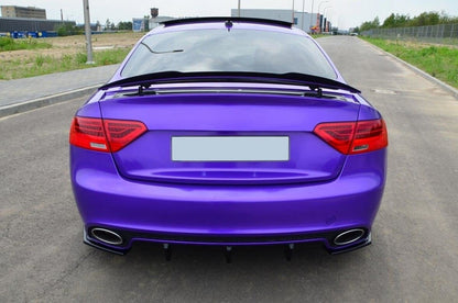 Heckspoiler Lippe passend für Audi RS5 Mk1 8T FL schwarz Hochglanz
