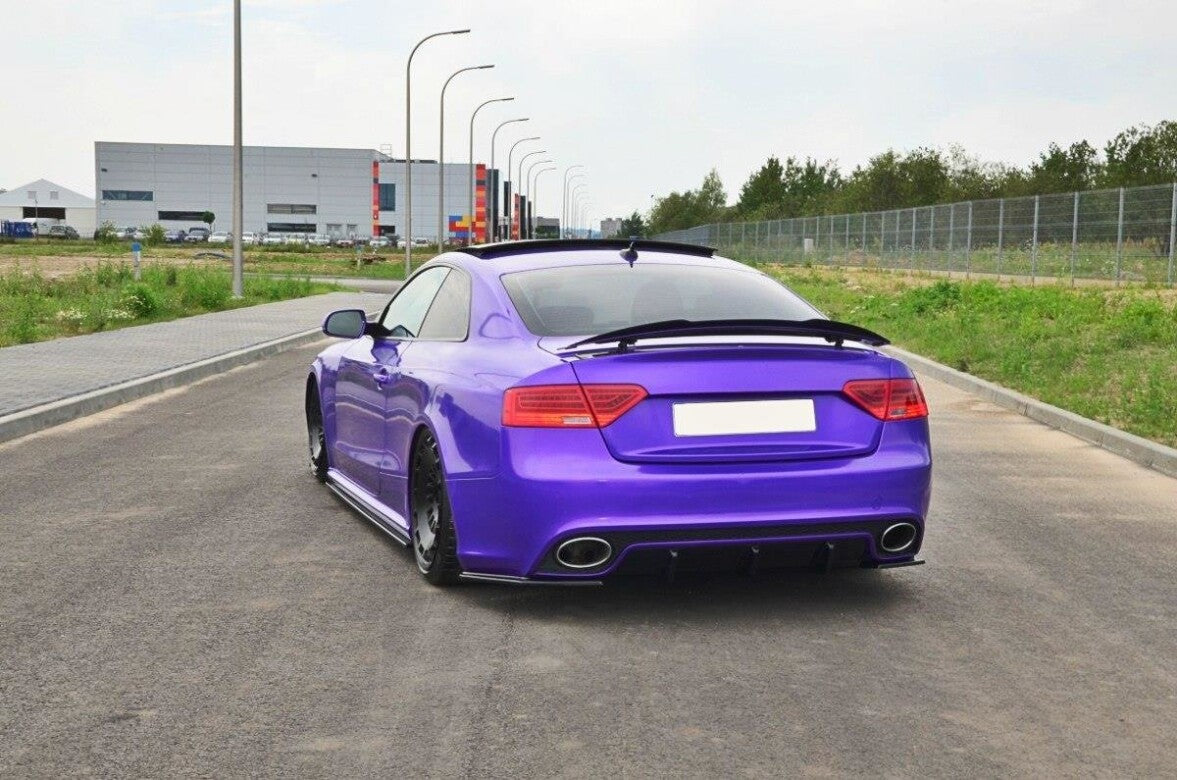 Heckspoiler Lippe passend für Audi RS5 Mk1 8T FL schwarz Hochglanz