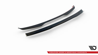 Heckspoiler Lippe passend für Audi RS6 Avant C6 schwarz Hochglanz