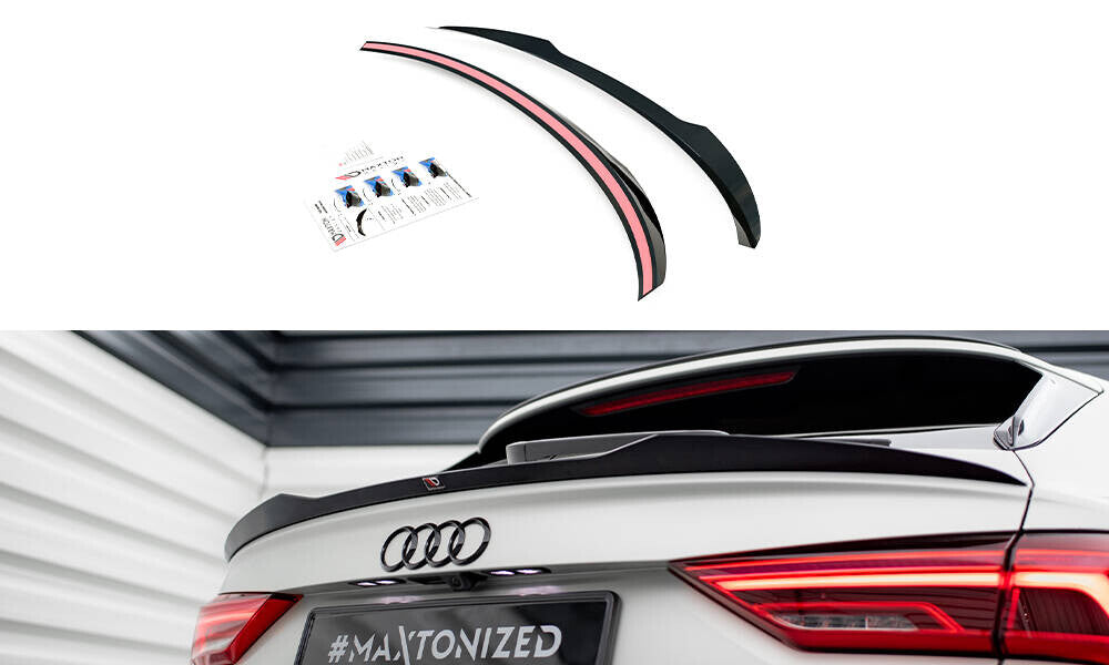 Heckspoiler Lippe passend für Audi RSQ3 / Q3 S-Line / Q3 Sportback F3 schwarz Hochglanz
