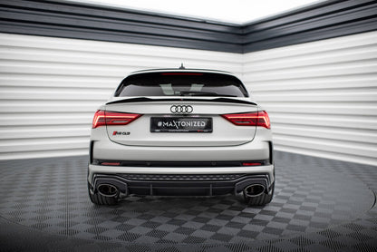 Heckspoiler Lippe passend für Audi RSQ3 / Q3 S-Line / Q3 Sportback F3 schwarz Hochglanz