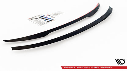 Heckspoiler Lippe passend für Audi RSQ3 / Q3 S-Line / Q3 Sportback F3 schwarz Hochglanz