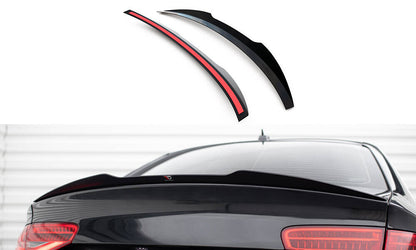 Heckspoiler Lippe passend für Audi S4 B8 FL Limousine schwarz Hochglanz