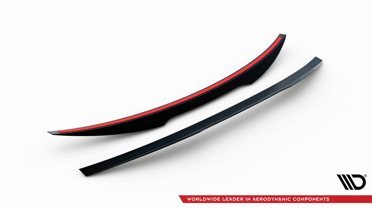 Heckspoiler Lippe passend für Audi S4 B8 FL Limousine schwarz Hochglanz