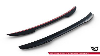 Heckspoiler Lippe passend für Audi S5 Coupe / A5 S-Line Coupe 8T / 8T FL schwarz Hochglanz