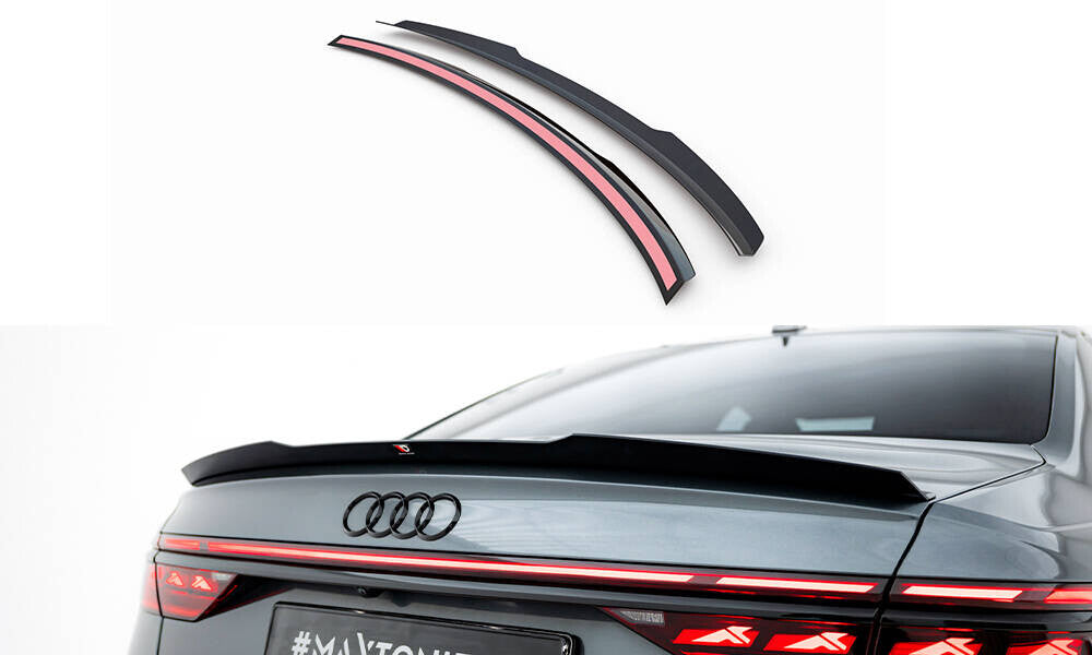 Heckspoiler Lippe passend für Audi S8 / A8 S-Line D5 FL schwarz Hochglanz
