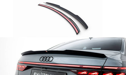 Heckspoiler Lippe passend für Audi S8 / A8 S-Line D5 FL schwarz Hochglanz