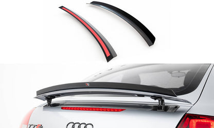 Heckspoiler Lippe passend für Audi TT 8J schwarz Hochglanz