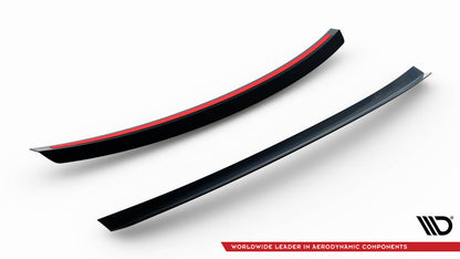Heckspoiler Lippe passend für Audi TT 8J schwarz Hochglanz