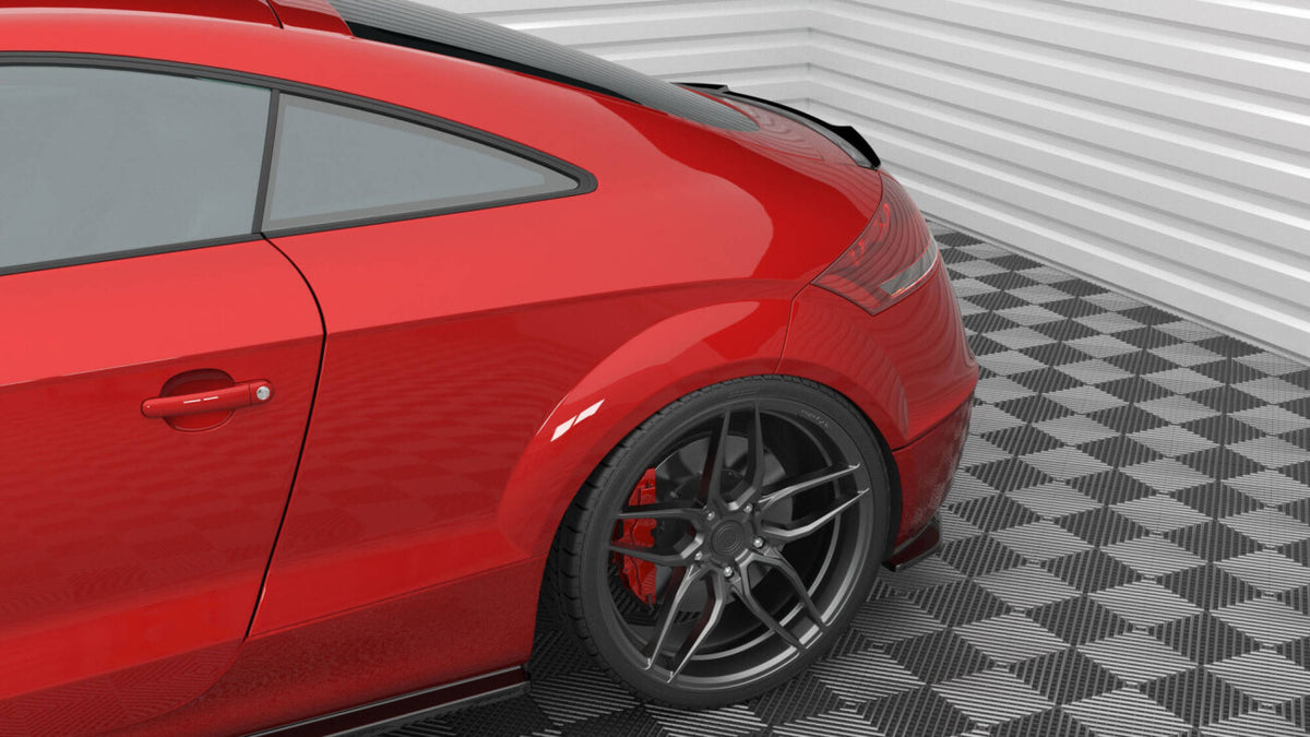 Heckspoiler Lippe passend für Audi TT 8J schwarz Hochglanz