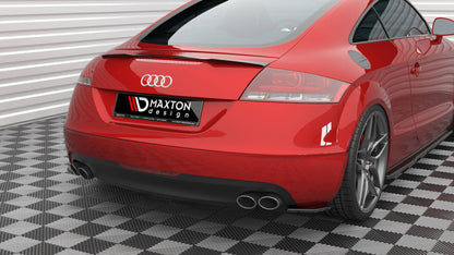 Heckspoiler Lippe passend für Audi TT 8J schwarz Hochglanz