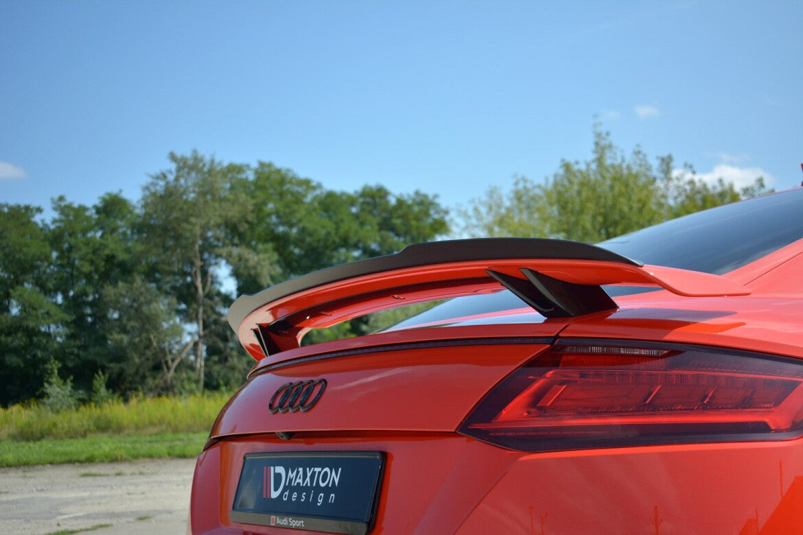 Heckspoiler Lippe passend für Audi TT RS 8S schwarz Hochglanz