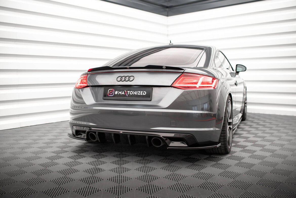 Heckspoiler Lippe passend für Audi TT S / S-Line 8S / 8S FL schwarz Hochglanz