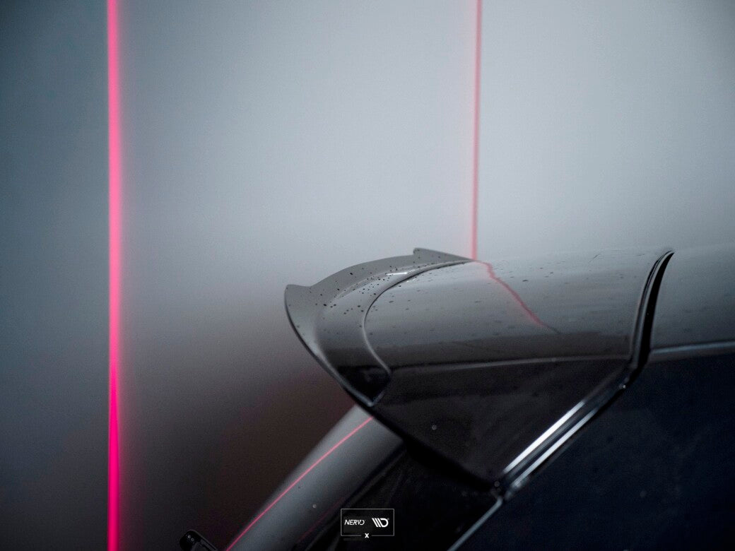 Heckspoiler Lippe passend für BMW 1er E81/ E87 FL (AERO SPOILER) schwarz Hochglanz