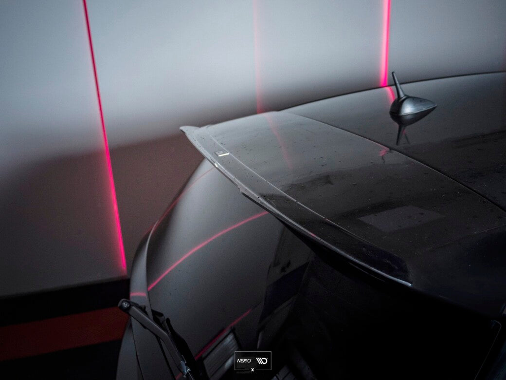 Heckspoiler Lippe passend für BMW 1er E81/ E87 FL (AERO SPOILER) schwarz Hochglanz