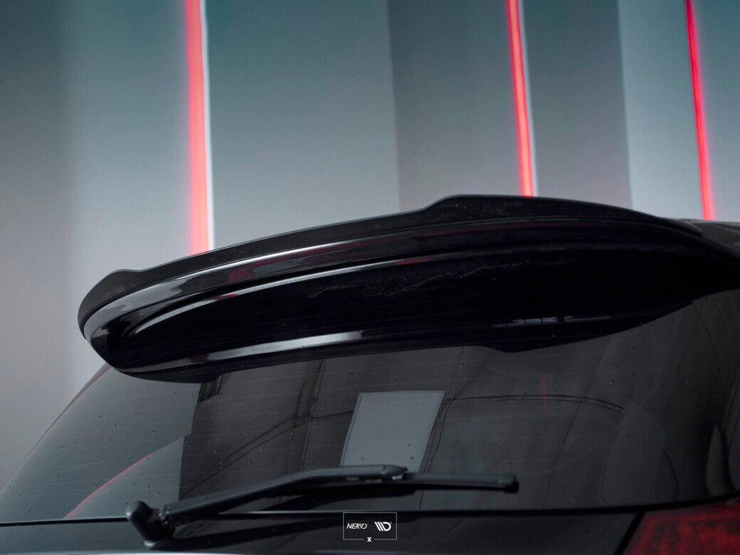 Heckspoiler Lippe passend für BMW 1er E81/ E87 FL (AERO SPOILER) schwarz Hochglanz
