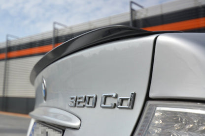 Heckspoiler Lippe passend für BMW 3er E46 Coupe vor FL schwarz Hochglanz