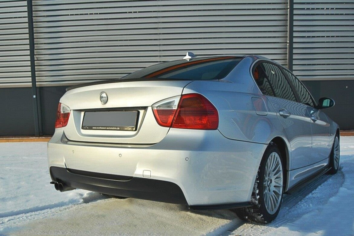Heckspoiler Lippe passend für BMW 3er E90 M Paket schwarz Hochglanz