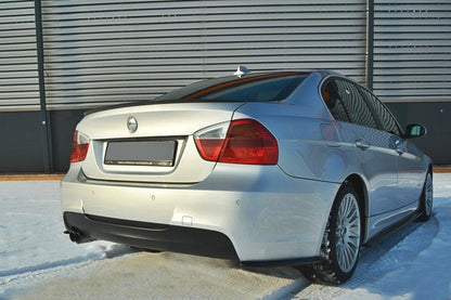 Heckspoiler Lippe passend für BMW 3er E90 M Paket schwarz Hochglanz